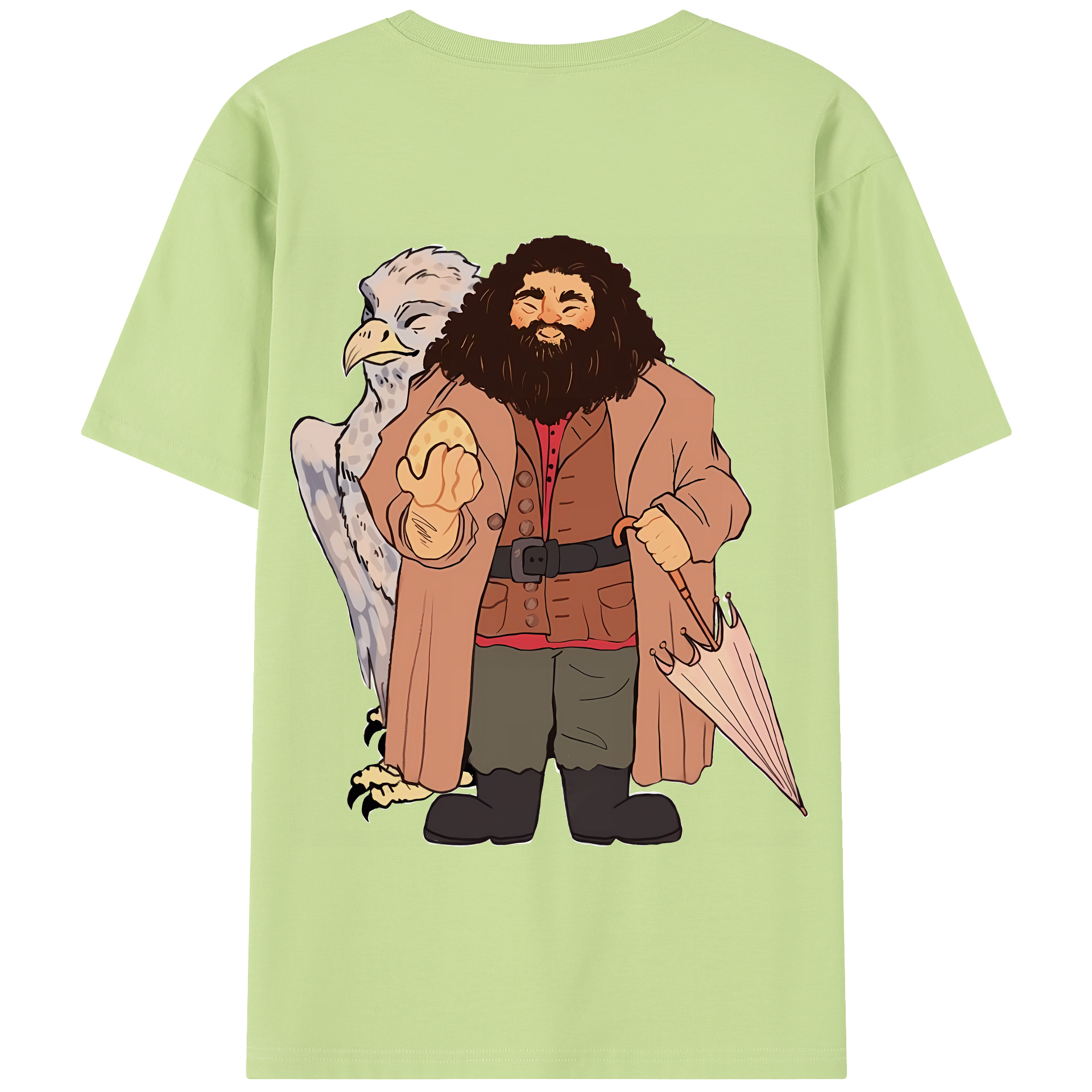 （画像用） Harry Potter ハリー・ポッターシリーズ 綿100％半袖Tシャツ（背面プリント）